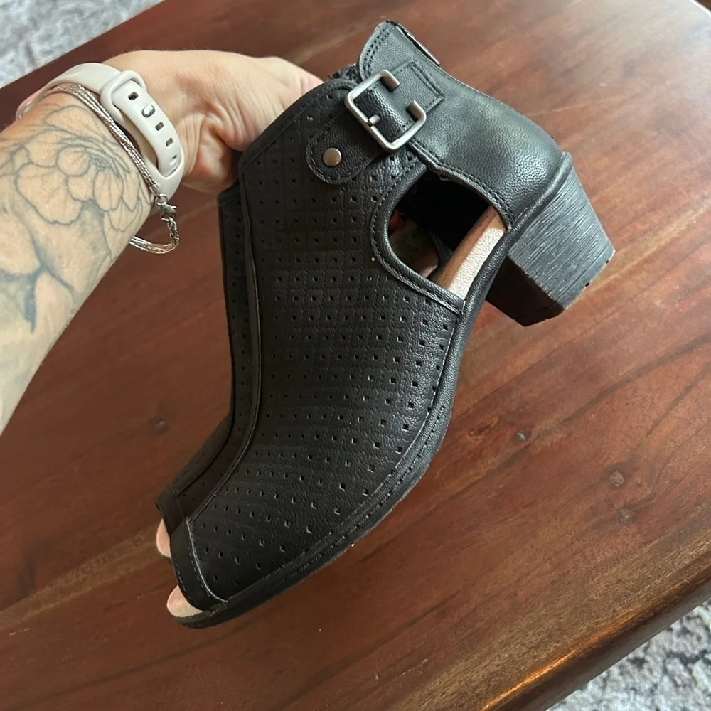 New • PLANET by Earth Peep Toe Heels ~ size 7 - Picture 10 of 11